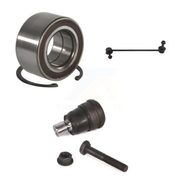 Front Wheel Bearing Lower Ball Joint & Sway Bar Link Kit For Ford Fiesta EcoSport Mazda 2 K7T-102463
