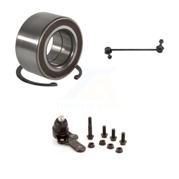 Front Wheel Bearing Lower Ball Joint And Sway Bar Stabilizer Link Kit For Ford Focus K7T-102464