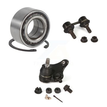 Front Wheel Bearing Lower Ball Joint Sway Bar Link Kit For 1996-2000 Toyota RAV4 4 doors K7T-102478
