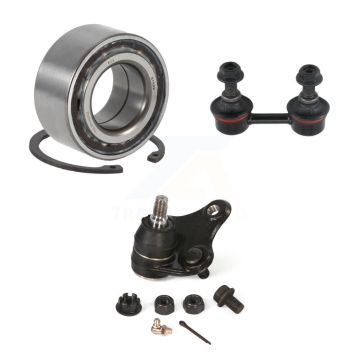 Front Wheel Bearing Lower Ball Joint Sway Bar Link Kit For 1996-2000 Toyota RAV4 2 doors K7T-102479