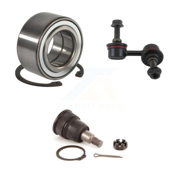 Front Right Wheel Bearing Lower Ball Joint & Sway Bar Stabilizer Link Kit For Honda Civic K7T-102505