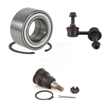 Front Right Wheel Bearing Lower Ball Joint & Sway Bar Link Kit For Honda Civic Acura RSX K7T-102506