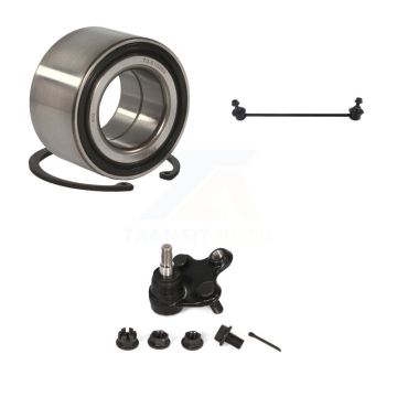 Front Right Wheel Bearing Lower Ball Joint & Sway Bar Link Kit For Honda Civic Acura ILX K7T-102520