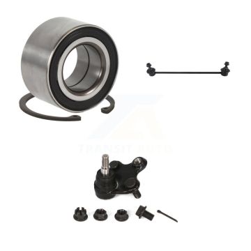 Front Right Wheel Bearing Lower Ball Joint & Sway Bar Link Kit For Honda Civic Acura ILX K7T-102521