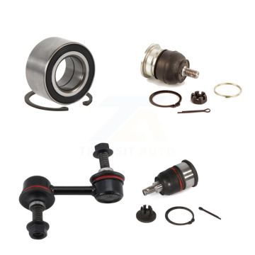Front Left Wheel Bearing Upper Lower Ball Joint Sway Bar Link Kit For 2004-2006 Acura TL K7T-102549