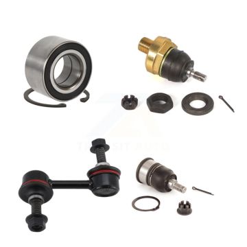 Front Left Bearing Upper Lower Ball Joint & Sway Bar Stabilizer Link Kit For Honda Accord K7T-102550