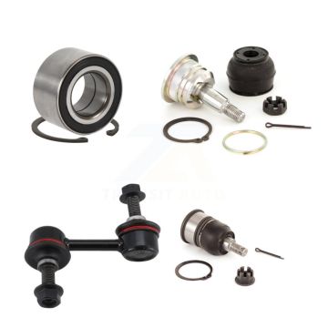 Front Left Bearing Upper Lower Ball Joint & Sway Bar Stabilizer Link Kit For Honda Accord K7T-102551