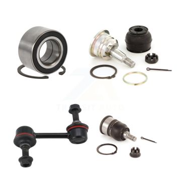 Front Left Bearing Upper Lower Ball Joint & Sway Bar Link Kit For Honda Accord Acura TSX K7T-102553