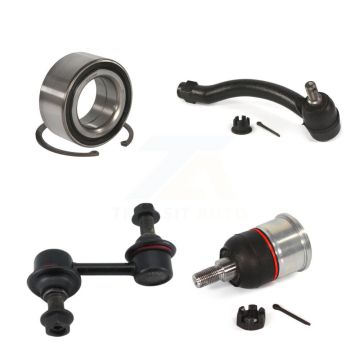 Front Left Wheel Bearing Lower Ball Joint Outer Tie Rod & Link Kit For 2009-2014 Acura TL K7T-102559