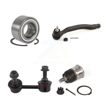Front Left Bearing Lower Ball Joint Outer Tie Rod & Link Kit For Honda Accord Acura TL CL K7T-102562