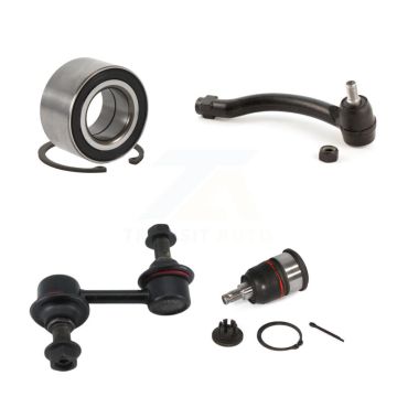 Front Left Wheel Bearing Lower Ball Joint Outer Tie Rod & Link Kit For 2007-2008 Acura TL K7T-102564