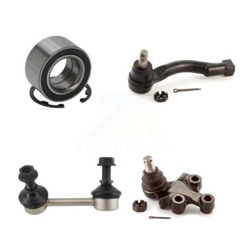 Front Left Wheel Bearing Lower Ball Joint Outer Tie Rod Sway Bar Link Kit For Kia Sorento K7T-102565