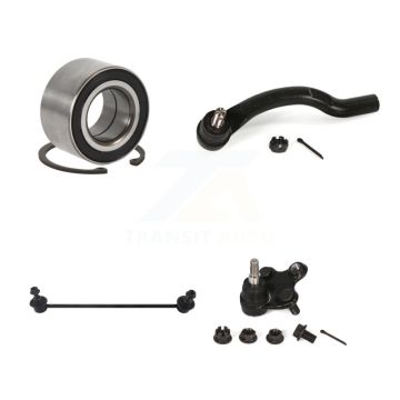 Front Left Bearing Lower Ball Joint Outer Tie Rod End Link Kit For Honda Civic Acura ILX K7T-102573