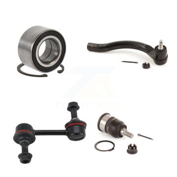 Front Left Bearing Lower Ball Joint Outer Tie Rod End Link Kit For Honda Accord Acura TSX K7T-102575