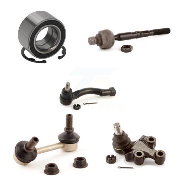 Front Left Bearing Lower Ball Joint Outer Inner Tie Rod & Link Kit (5Pc) For Kia Sorento K7T-102599