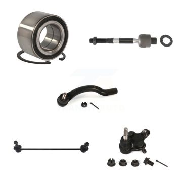 Front Left Bearing Lower Ball Joint Tie Rod End Link Kit (5Pc) For Honda Civic Acura ILX K7T-102603