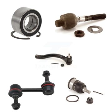 Front Left Bearing Lower Ball Joint Tie Rod End Link Kit (5Pc) For Honda Accord Acura TSX K7T-102608