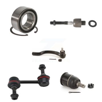 Front Left Bearing Lower Ball Joint Tie Rod End Link Kit (5Pc) For 2008-2012 Honda Accord K7T-102613