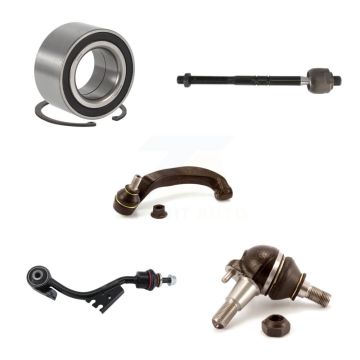 Front Left Wheel Bearing Lower Ball Joint Tie Rod & Link Kit (5Pc) For Mercedes-Benz E320 K7T-102617
