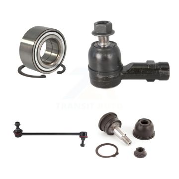 Front Left Wheel Bearing Lower Ball Joint Outer Tie Rod Link Kit For Kia Spectra Spectra5 K7T-102624