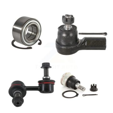 Front Left Wheel Bearing Lower Ball Joint Outer Tie Rod Link Kit For Honda Civic Acura EL K7T-102626