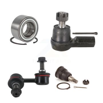 Front Left Wheel Bearing Lower Ball Joint Outer Tie Rod Link Kit For 2002-2004 Acura RSX K7T-102627