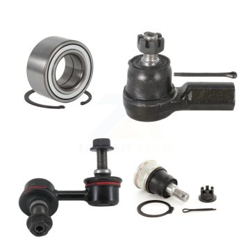 Front Left Wheel Bearing Lower Ball Joint Outer Tie Rod Sway Bar Link Kit For Honda Civic K7T-102628