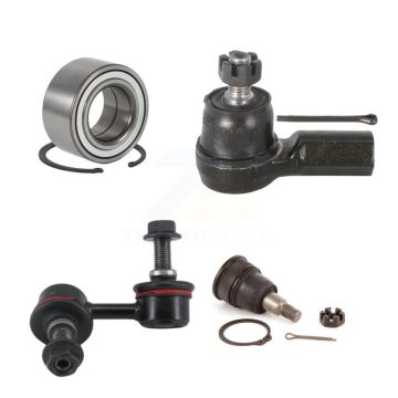 Front Left Wheel Bearing Lower Ball Joint Outer Tie Rod Sway Bar Link Kit For Honda Civic K7T-102630
