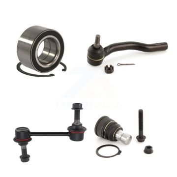 Front Left Bearing Lower Ball Joint Outer Tie Rod End Link Kit For Ford Edge Lincoln MKX K7T-102659