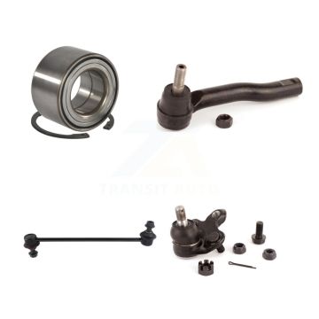 Front Left Bearing Lower Ball Joint Outer Tie Rod & Link Kit For 2003-2008 Toyota Corolla K7T-102664
