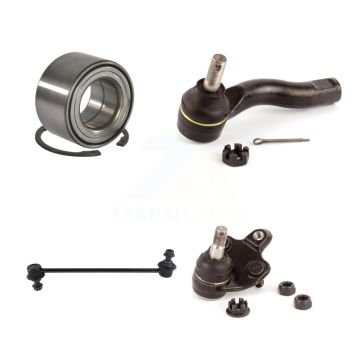 Front Left Wheel Bearing Lower Ball Joint Outer Tie Rod & Link Kit For 2005-2010 Scion tC K7T-102665