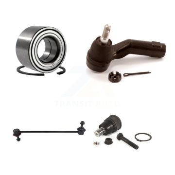 Front Left Wheel Bearing Lower Ball Joint Outer Tie Rod End Sway Bar Link Kit For Mazda 3 K7T-102666
