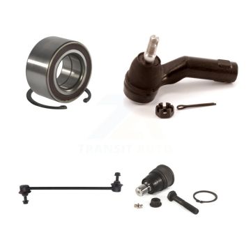 Front Left Wheel Bearing Lower Ball Joint Outer Tie Rod End Sway Bar Link Kit For Mazda 3 K7T-102668