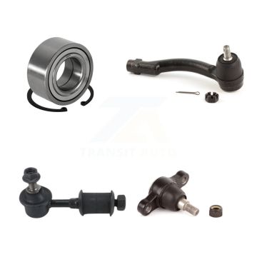 Front Left Wheel Bearing Lower Ball Joint Outer Tie Rod Link Kit For 2004-2006 Kia Amanti K7T-102669