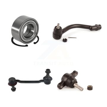 Front Left Bearing Lower Ball Joint Outer Tie Rod & Link Kit For 2007-2011 Hyundai Azera K7T-102670