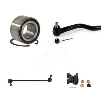 Front Left Wheel Bearing Lower Ball Joint Outer Tie Rod Sway Bar Link Kit For Honda Civic K7T-102672