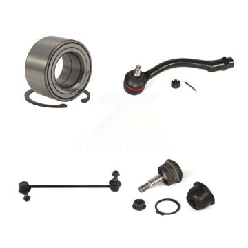 Front Left Bearing Lower Ball Joint Outer Tie Rod & Sway Bar Link Kit For Hyundai Accent K7T-102674
