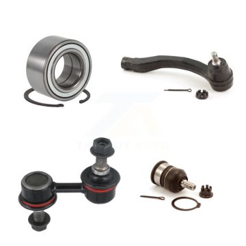 Front Left Wheel Bearing Lower Ball Joint Outer Tie Rod Link Kit For 1997-2001 Honda CR-V K7T-102677