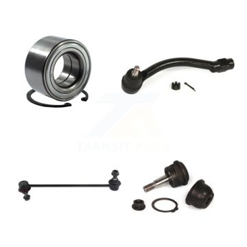Front Left Bearing Lower Ball Joint Outer Tie Rod & Link Kit For Hyundai Elantra GT Coupe K7T-102679