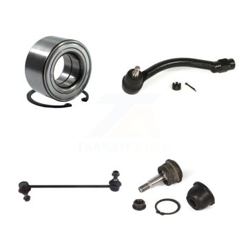 Front Left Bearing Lower Ball Joint Outer Tie Rod End Link Kit For Hyundai Elantra Coupe K7T-102680