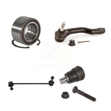 Front Left Bearing Lower Ball Joint Outer Tie Rod Sway Bar Link Kit For 2011-2014 Mazda 2 K7T-102685