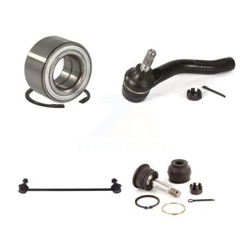 Front Left Wheel Bearing Lower Ball Joint Outer Tie Rod Link Kit For Toyota Yaris Prius C K7T-102692