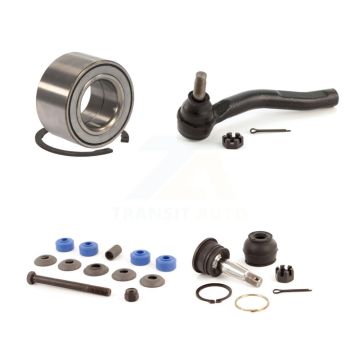 Front Left Wheel Bearing Lower Ball Joint Outer Tie Rod Sway Bar Link Kit For Toyota Echo K7T-102697