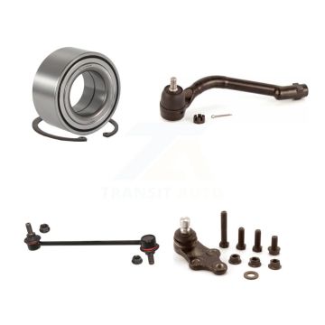 Front Left Wheel Bearing Lower Ball Joint Outer Tie Rod & Link Kit For Hyundai Tucson Kia K7T-102698