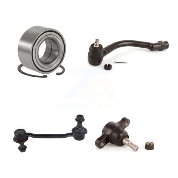 Front Left Bearing Lower Ball Joint Outer Tie Rod & Link Kit For 2006-2010 Hyundai Sonata K7T-102704