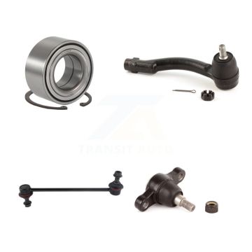 Front Left Wheel Bearing Lower Ball Joint Outer Tie Rod Sway Bar Link Kit For Kia Optima K7T-102705