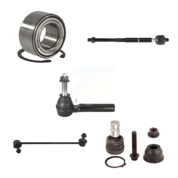 Front Bearing Lower Ball Joint Tie Rod End Link Kit (5Pc) For Jeep Patriot Compass Dodge K7T-102710