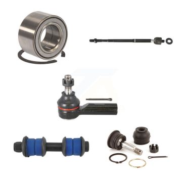 Front Wheel Bearing Lower Ball Joint Tie Rod & Link Kit (5Pc) For Toyota Echo Scion xB xA K7T-102716