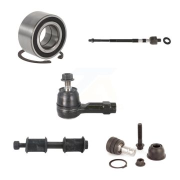 Front Bearing Lower Ball Joint Outer Inner Tie Rod & Link Kit (5Pc) For Mitsubishi Lancer K7T-102720