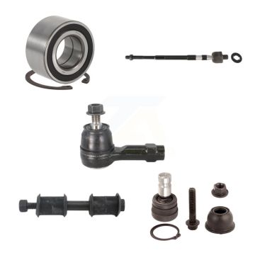 Front Bearing Lower Ball Joint Outer Inner Tie Rod & Link Kit (5Pc) For Mitsubishi Lancer K7T-102721